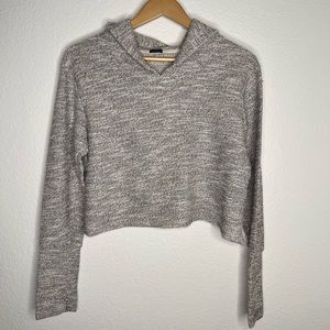 Brandy Melville Cropped/Hooded Sweater